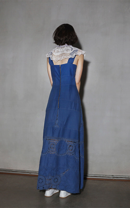 save the earth hand crochet dress