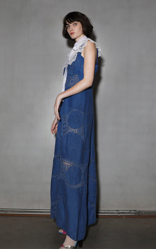 save the earth hand crochet dress