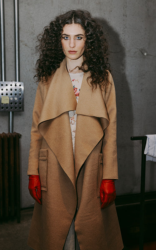 she is pure love cashmere coat