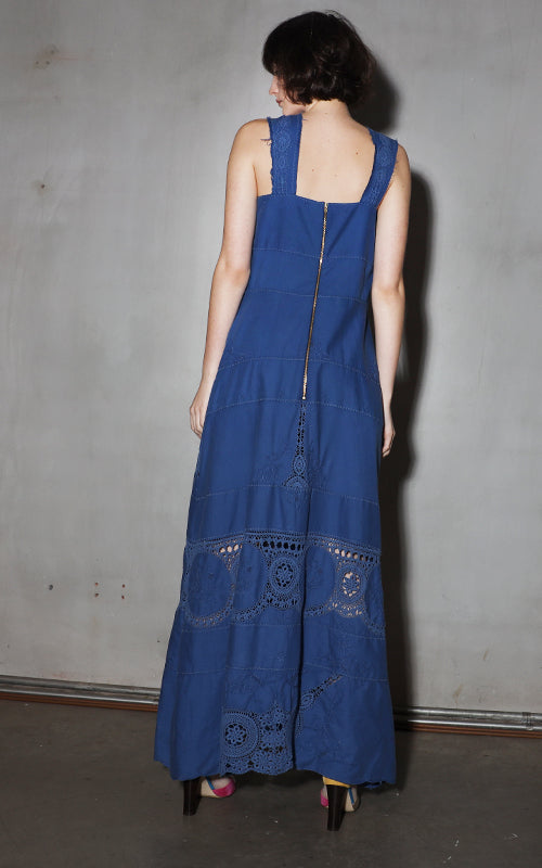 save the earth hand crochet dress