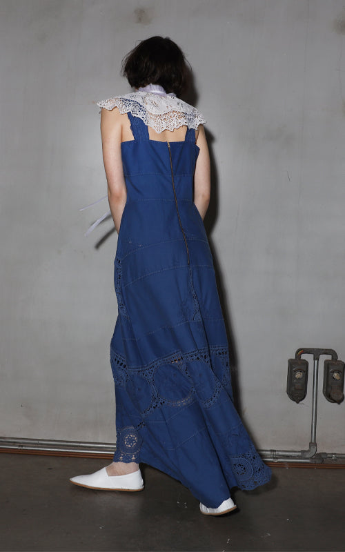 save the earth hand crochet dress
