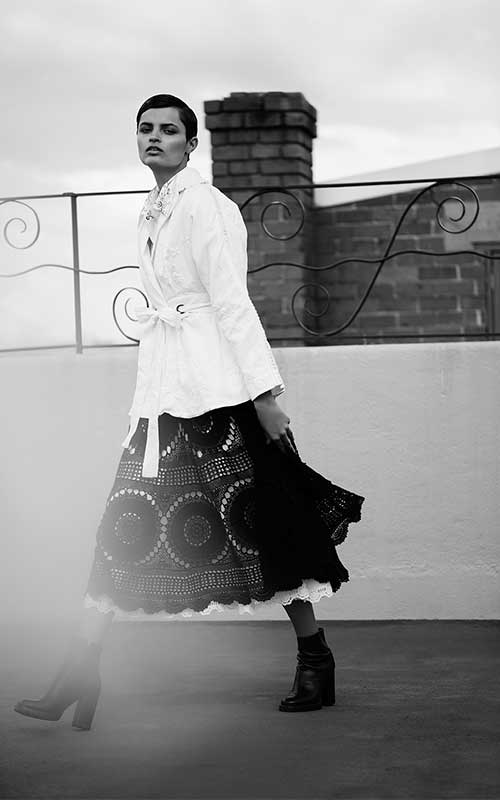 let it rain down on me white embroidery jacket