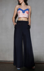 paola twill slouch pant