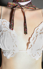 bra - cutwork lace