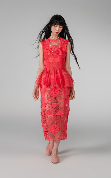 paradajz cotton lace dress