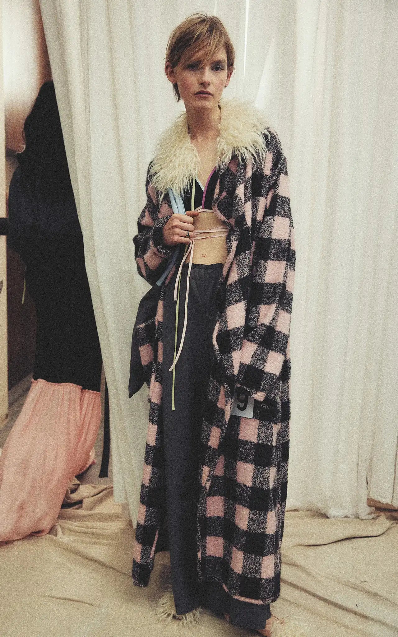 undone by beauty coat