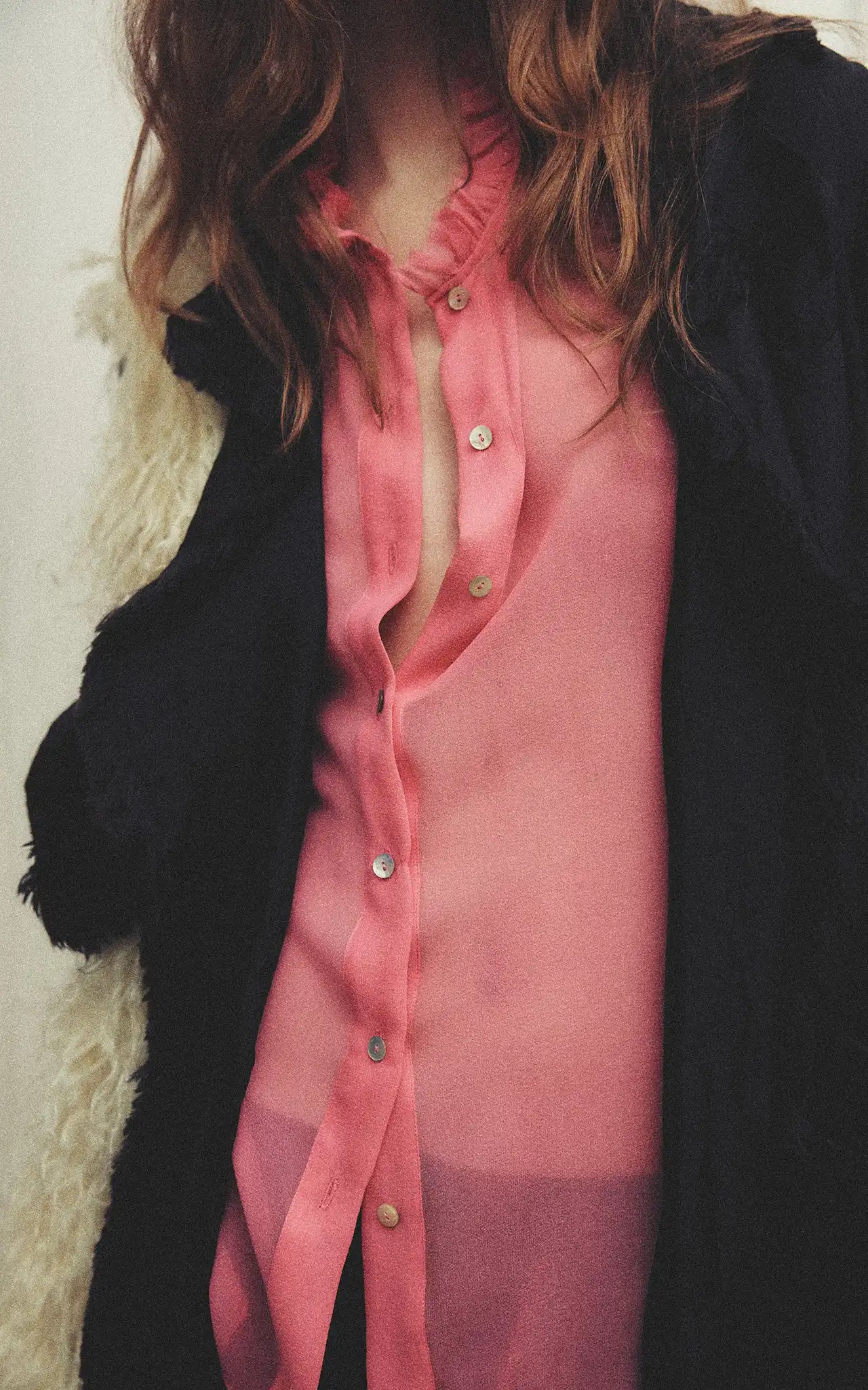 softly undone blouse
