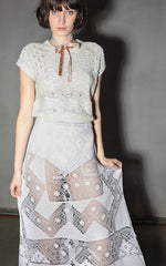 katrina a line skirt - bobbin lace